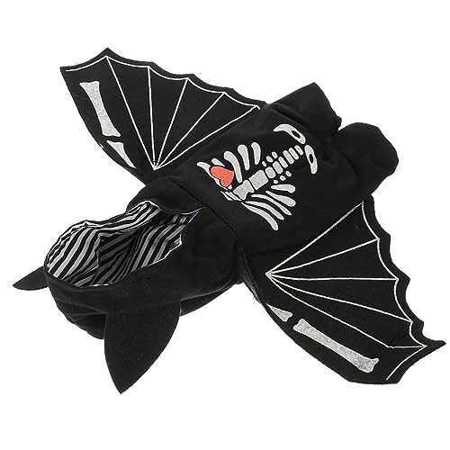 MILISTEN Hundekleidung Mit Fledermaus-Design Tragbar Leicht Zu Tragen Mittlere Größe Entzückendes Halloween Für Hunde von Milisten