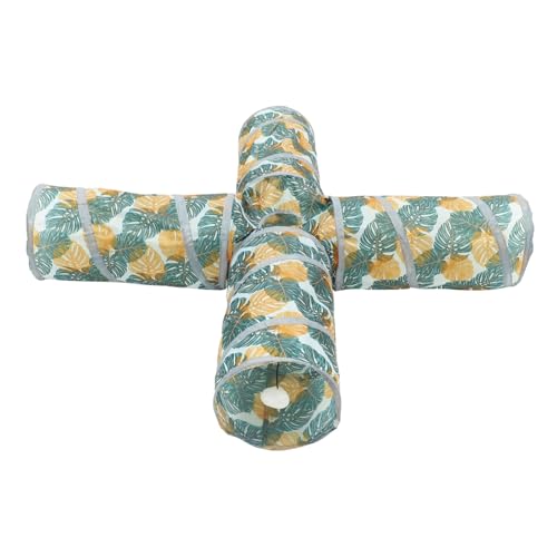 MILISTEN Faltbarer Katzentunnel mit Mehreren Kanälen Interaktives Kätzchenspielzeug für Indoor Fördert Bewegung und Spielspaß Warmes Versteck für Katzen und Kleine Haustiere für Aktive MILISTEN Faltbarer Katzentunnel mit Mehreren Kanälen Interaktives Kätzchenspielzeug für Indoor Fördert Bewegung und Spielspaß Warmes Versteck für Katzen und Kleine Haustiere für Aktive von Milisten