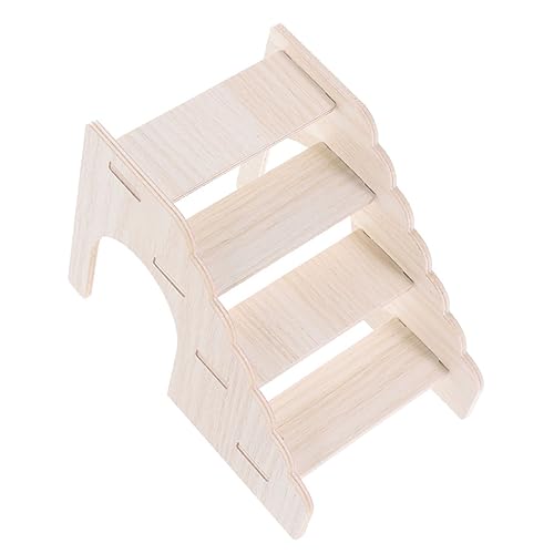 Milisten Hamsterhaus Mit Holzleiter Klettern Spielzeug Für Kleintiere Für Hamster Und Kleine Vögel Fördert Bewegung Und Spielspaß Stabil Und Langlebig von Milisten