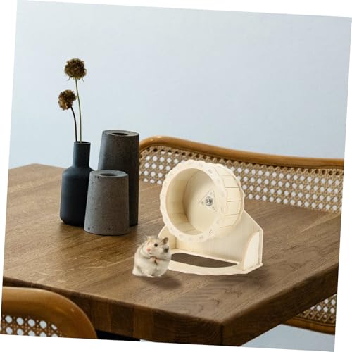 MILISTEN Hamster Laufrad mit Stabilem Halterung Leises Kleintier Laufrad für Hamster Eichhörnchen Igel Trainingsspielzeug zur Bewegung und Stressabbau für Kleine Haustiere MILISTEN Hamster Laufrad mit Stabilem Halterung Leises Kleintier Laufrad für Hamster Eichhörnchen Igel Trainingsspielzeug zur Bewegung und Stressabbau für Kleine Haustiere von Milisten