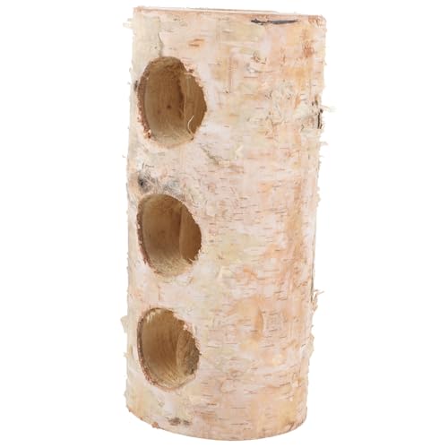 MILISTEN Hamster-versteckspielzeug – Baumlochtunnel Aus Holz Perfekt Zum Entspannen Und Spielen MILISTEN Hamster-versteckspielzeug – Baumlochtunnel Aus Holz Perfekt Zum Entspannen Und Spielen von Milisten