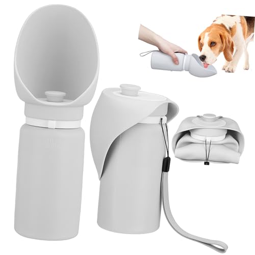 MILISTEN Wasserspender Für Hunde Wassernapf 550 Ml Trinkbecher Für Haustiere Wasserbecher Für Den Außenbereich Für Hunde Auslaufsicheres Design von Milisten