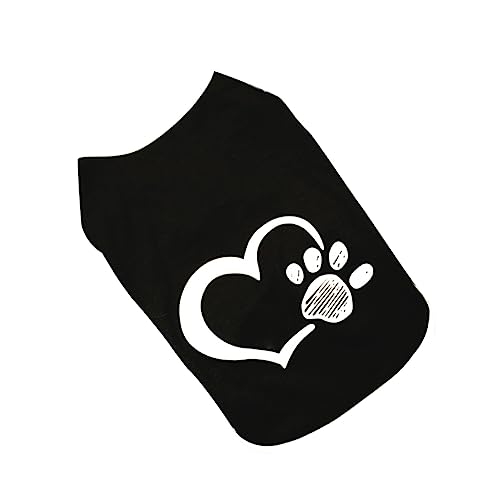 MILISTEN Haustierkleidung Sommerweste hundepullover Kleidung für Hunde Sommerblusen Hundebräuche für Halloween Kleider Muskelshirt Haustierweste Haustier Sommerkostüm der Hund Liebeshund von Milisten