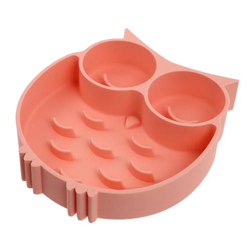 MILISTEN Pet Slow Feeder Hundenapf - Silikon-futternapf Mit Fallboden Ideal Für Katzen Und Hunde von Milisten