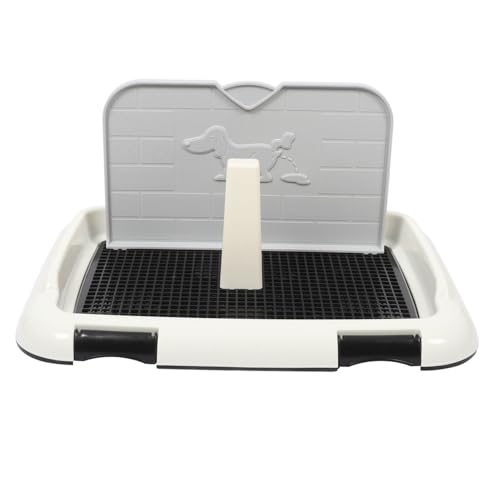 MILISTEN Haustiertoilette Tablett Hundetoilette Indoor-Pipistation für Hunde Hund pinkelt Hunde-PIPI-Halter Haustier Hund Toilette Mesh-Toilette für Haustiere Plastik Black MILISTEN Haustiertoilette Tablett Hundetoilette Indoor-Pipistation für Hunde Hund pinkelt Hunde-PIPI-Halter Haustier Hund Toilette Mesh-Toilette für Haustiere Plastik Black von Milisten