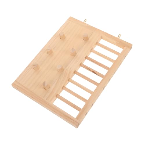 MILISTEN Holzleiter drinnen Guinea-Anreicherungsspielzeug Ausbildung Klettern Hamster Chinchilla-Kletterleiter Rattenleiterspielzeug Chinchilla-Leiter für Käfigdekor hölzern MILISTEN Holzleiter drinnen Guinea-Anreicherungsspielzeug Ausbildung Klettern Hamster Chinchilla-Kletterleiter Rattenleiterspielzeug Chinchilla-Leiter für Käfigdekor hölzern von Milisten