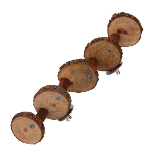 MILISTEN Holzleiter für Kleine Haustiere Stabiles Kletterspielzeug aus Natürlichem Holz Stufige Mehrzweck Leiter für Hamster Wellensittiche Nager und Papageien Kratzfest und Langlebig MILISTEN Holzleiter für Kleine Haustiere Stabiles Kletterspielzeug aus Natürlichem Holz Stufige Mehrzweck Leiter für Hamster Wellensittiche Nager und Papageien Kratzfest und Langlebig von Milisten