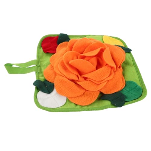 MILISTEN Interaktive Futtermatte für Kaninchen Meerschweinchen Hamster und Vögel Fördert Langsames Fressen und Mentale Stimulation Orange MILISTEN Interaktive Futtermatte für Kaninchen Meerschweinchen Hamster und Vögel Fördert Langsames Fressen und Mentale Stimulation Orange von Milisten