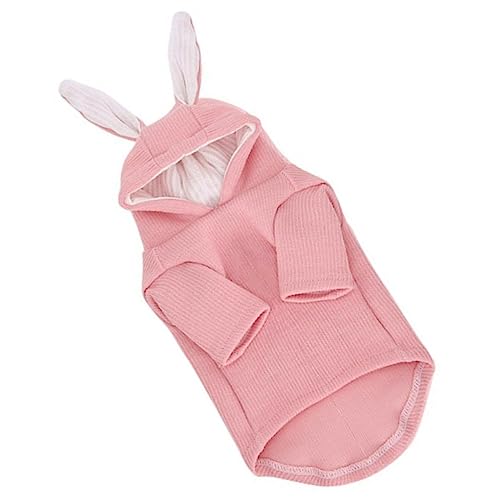 MILISTEN Kaninchen -Ohr -Sweatshirt -Haustierkleidung hundemantel Dog Raincoat Katzen Klamotten Katzen-Outfit Haube Katzenjacke für entzückendes Hundekleid Hundebekleidung Herbst Stoff Rosa MILISTEN Kaninchen -Ohr -Sweatshirt -Haustierkleidung hundemantel Dog Raincoat Katzen Klamotten Katzen-Outfit Haube Katzenjacke für entzückendes Hundekleid Hundebekleidung Herbst Stoff Rosa von Milisten