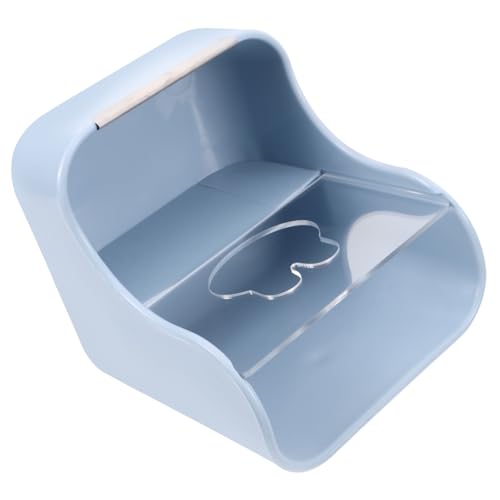 MILISTEN Kaninchengrasbecken Futternapf für Kaninchen Futternäpfe für Hasen Kleintier Futterautomat Hasen Heuraufe Haustierregal Futterstelle für Kaninchen Halter Plastik Sky-Blue MILISTEN Kaninchengrasbecken Futternapf für Kaninchen Futternäpfe für Hasen Kleintier Futterautomat Hasen Heuraufe Haustierregal Futterstelle für Kaninchen Halter Plastik Sky-Blue von Milisten