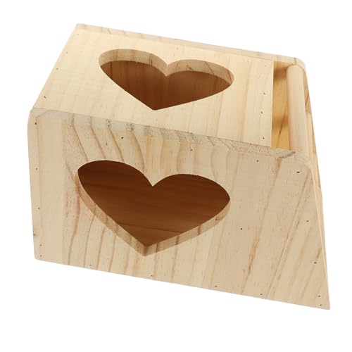 MILISTEN Heuraufe Aus Holz Futtertrog für Kaninchen Doppelgitter Grashalter Heuspender für Kaninchen MILISTEN Heuraufe Aus Holz Futtertrog für Kaninchen Doppelgitter Grashalter Heuspender für Kaninchen von Milisten