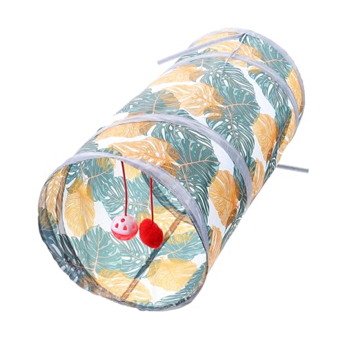 MILISTEN Katze Tunnel Faltbarer Katzentunnel aus Strapazierfähigem Polyester Interaktives Haustierzubehör Sicherer Rückzugsort für Katzen und Kätzchen Langlebig und Unterhaltsam MILISTEN Katze Tunnel Faltbarer Katzentunnel aus Strapazierfähigem Polyester Interaktives Haustierzubehör Sicherer Rückzugsort für Katzen und Kätzchen Langlebig und Unterhaltsam von Milisten