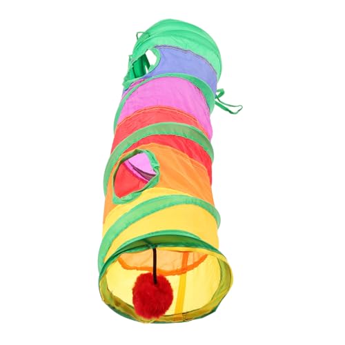 MILISTEN Katze schlafnest für Katzen Haustier drinnen faltbar Röhren Hamster Tunnel Hasen Tunnel Hamstertunnel Tragbarer Kätzchentunnel Schlafbett für Katzen Polyester Colorful MILISTEN Katze schlafnest für Katzen Haustier drinnen faltbar Röhren Hamster Tunnel Hasen Tunnel Hamstertunnel Tragbarer Kätzchentunnel Schlafbett für Katzen Polyester Colorful von Milisten