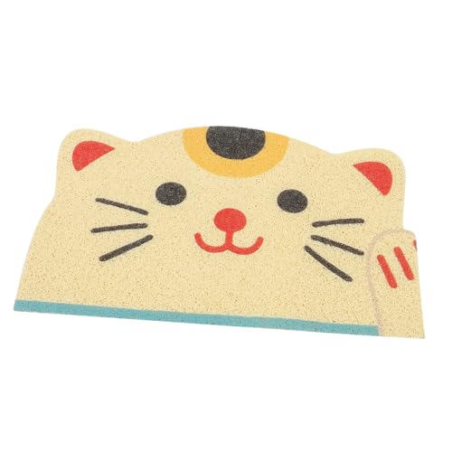 Milisten Katzenstreu Matte Haustierzubehör Kleine Katzenstreumatte Katzenstreumatten Für Haustiere Essensmatte Haustierfuttermatte Katzenstreumatten Für Den Innenbereich Hundefutterpad PVC Milisten Katzenstreu Matte Haustierzubehör Kleine Katzenstreumatte Katzenstreumatten Für Haustiere Essensmatte Haustierfuttermatte Katzenstreumatten Für Den Innenbereich Hundefutterpad PVC von Milisten