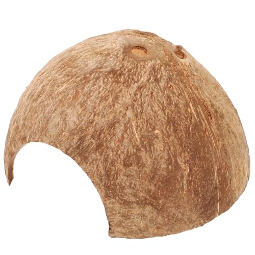 Milisten Coconuts Shell Hideout Für Reptilien Langlebiges Versteck Aus Kokosnuss Vielseitige Dekoration Für Terrarien Für Echsen Spinnen Und Schnecken Praktisches Aquarium-zubehör Milisten Coconuts Shell Hideout Für Reptilien Langlebiges Versteck Aus Kokosnuss Vielseitige Dekoration Für Terrarien Für Echsen Spinnen Und Schnecken Praktisches Aquarium-zubehör von Milisten