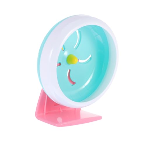 MILISTEN Hamster-laufrad Aus Kunststoff 18 cm Bewegungsspielzeug Geräuschloses Design Für Hamster Rennmäuse Ratten Mäuse Und Zufällige Farbe von Milisten