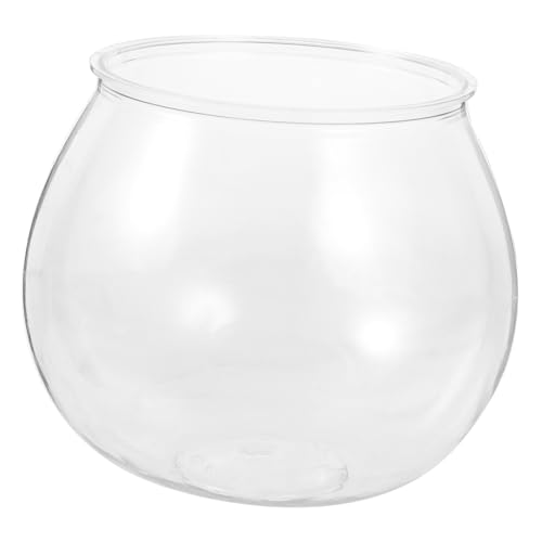 MILISTEN Mini-Aquarium Klare Blasenschale Terrarienglas Behälter Für Hydroponische Pflanzen Fischschalen Für Getränke Mini-hausvase Bubble Bowl-vase Goldfischglas Fischglasvase Plastik MILISTEN Mini-Aquarium Klare Blasenschale Terrarienglas Behälter Für Hydroponische Pflanzen Fischschalen Für Getränke Mini-hausvase Bubble Bowl-vase Goldfischglas Fischglasvase Plastik von Milisten