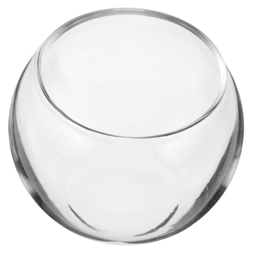 MILISTEN Mini-Aquarium Kleines Schildkrötenbecken Runder Tank Schale Vase Fischschalen Für Tafelaufsätze Runder Fischtank Landschaft Flasche Fischflasche Aquariumtank Transparent Glas MILISTEN Mini-Aquarium Kleines Schildkrötenbecken Runder Tank Schale Vase Fischschalen Für Tafelaufsätze Runder Fischtank Landschaft Flasche Fischflasche Aquariumtank Transparent Glas von Milisten