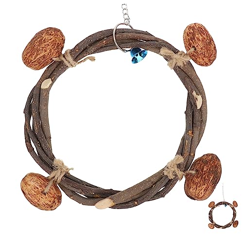 MILISTEN Papageienschaukel - Vogelschaukel Papageien-hängespielzeug Vogelkäfig-Accessoire Sittich-Spielzeug Lustige Vogel-hängematte von Milisten