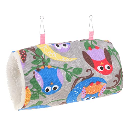 Milisten Papageien-Tunnel-hängematte Frettchen Tunnel Kleine Tiere Schlafen Höhle Schaukelbett Für Haustiere Meerschweinchen-Tunnel Hamster-hängematte Käfig Hängend Die Schaukel Plüsch Milisten Papageien-Tunnel-hängematte Frettchen Tunnel Kleine Tiere Schlafen Höhle Schaukelbett Für Haustiere Meerschweinchen-Tunnel Hamster-hängematte Käfig Hängend Die Schaukel Plüsch von Milisten