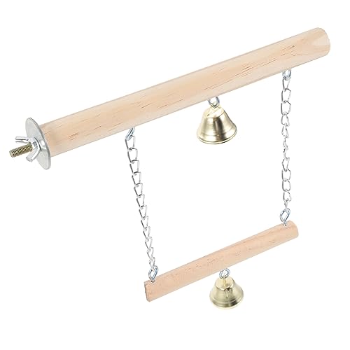 Milisten Papageien Spielzeug Aus Hängende Schaukel Für Vögel Langlebig Und Beißfest Für Wellensittiche Und Kleine Papageien Fördert Spiel Und Beschäftigung Im Vogelkäfig Milisten Papageien Spielzeug Aus Hängende Schaukel Für Vögel Langlebig Und Beißfest Für Wellensittiche Und Kleine Papageien Fördert Spiel Und Beschäftigung Im Vogelkäfig von Milisten