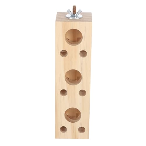 MILISTEN Papageien Kauspielzeug Aus Holz Für Beak Pflege Vielseitige Standvorrichtung Für Vögel Geeignet Für Nymphensittiche Und Andere Kleine Vögel Einfache Langlebig Und Robust MILISTEN Papageien Kauspielzeug Aus Holz Für Beak Pflege Vielseitige Standvorrichtung Für Vögel Geeignet Für Nymphensittiche Und Andere Kleine Vögel Einfache Langlebig Und Robust von Milisten