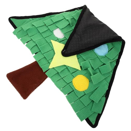 Milisten Interaktives Hundespielzeug Weihnachten Welpen Snuffle Pad Hundetrainingsmatte Haustier Sniffing Kissen Haustierzubehör Milisten Interaktives Hundespielzeug Weihnachten Welpen Snuffle Pad Hundetrainingsmatte Haustier Sniffing Kissen Haustierzubehör von Milisten