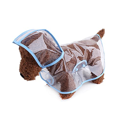 MILISTEN Regenbekleidung Für Haustiere Transparente Pet Regenbekleidung Haustier Mit Kapuze Hunde Winterjacke Reflektierende Regenjacke Modejacke Regenponcho Für Hunde Mantel Wasserdicht MILISTEN Regenbekleidung Für Haustiere Transparente Pet Regenbekleidung Haustier Mit Kapuze Hunde Winterjacke Reflektierende Regenjacke Modejacke Regenponcho Für Hunde Mantel Wasserdicht von Milisten
