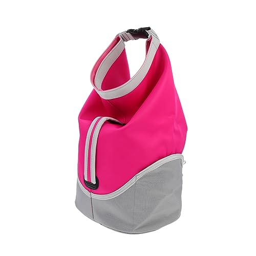 MILISTEN Rucksack Für Haustiere Container Hundetasche Hundetragetaschen Für Kleine Hunde Hundekorb Tragetasche Für Hunde Faltbar Tragetasche Für Katzen Lagerung Behandeln Groß Polyester Rot von Milisten