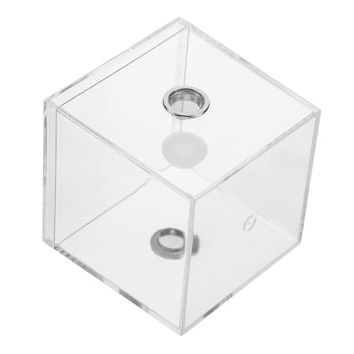 MILISTEN Singvogelkäfig Containerhaus Cricket-Container Critter-fänger Springspinnen-Terrarium Cricket -Keeper Cricketkäfig Springender Spinnenlebensraum Insektengehäuse Transparent Plastik MILISTEN Singvogelkäfig Containerhaus Cricket-Container Critter-fänger Springspinnen-Terrarium Cricket -Keeper Cricketkäfig Springender Spinnenlebensraum Insektengehäuse Transparent Plastik von Milisten