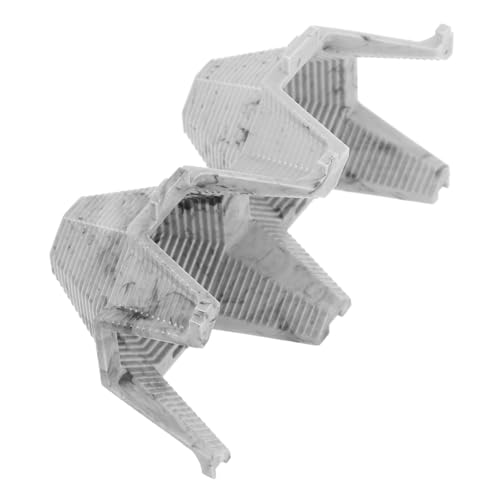 MILISTEN Skorpionschutz Für Reptilienbecken Reptilienversteck Reptilienhauthöhle Aus Kunststoff Cricket-käfigdekorationen Skorpionhöhle Höhlenreptil Höhle Für Geckos PVC Grey von Milisten