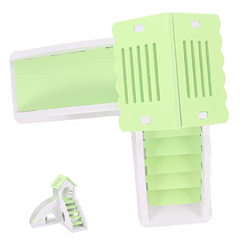 MILISTEN Spielzeugrutsche für kleine Tier Haustier Klettern Kletterspielzeug für Hamster Hamsterspielzeug Verstecke Hamsteräfig Hamster -Versteck Hamsternest PVC Light Green MILISTEN Spielzeugrutsche für kleine Tier Haustier Klettern Kletterspielzeug für Hamster Hamsterspielzeug Verstecke Hamsteräfig Hamster -Versteck Hamsternest PVC Light Green von Milisten