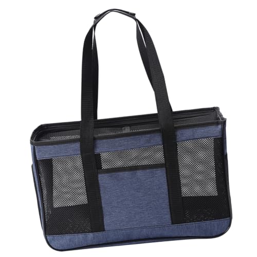 MILISTEN Tasche für Haustiere pet Backpack Dog Carrier Bag Hund Handtasche Kätzchenträger Aquarienteiler Reiserucksack Reisetasche Reisetransportbox für Katzen hundetasche träger Netz Blue MILISTEN Tasche für Haustiere pet Backpack Dog Carrier Bag Hund Handtasche Kätzchenträger Aquarienteiler Reiserucksack Reisetasche Reisetransportbox für Katzen hundetasche träger Netz Blue von Milisten
