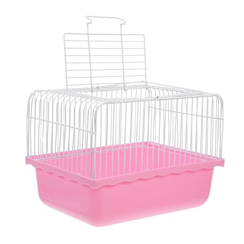 MILISTEN Tragbarer Vogelträger Aus Abs-Material Kleiner Papageienkäfig Zum Transport Hängender Käfig Für Kleintiere Transportbox Mit Beobachtungsfenster Für Kleine Vögel Tragbarer MILISTEN Tragbarer Vogelträger Aus Abs-Material Kleiner Papageienkäfig Zum Transport Hängender Käfig Für Kleintiere Transportbox Mit Beobachtungsfenster Für Kleine Vögel Tragbarer von Milisten