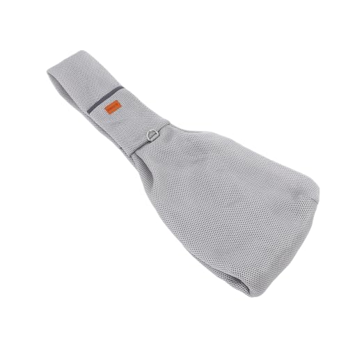 MILISTEN Transportbox Für Haustiere Teil -Tote Im Freien Kleinstierträger Transportbox Für Katzen Atmungsaktive Tragetasche Für Haustiere Hundeträger Hund Schultertrage Grey Polyester von Milisten