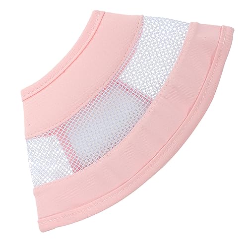 Milisten Verbundkegelkragen katzenhalsband Katzen Halskrause für Haustiere Katzenzapfen Tragbare Katzenhalsbänder für Katzen Katzenhalskegel PVC Rosa von Milisten
