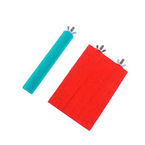 MILISTEN Vogelspielzeug Grind Arenaceous Stick Teiliges Sand Kratzstange für Wellensittiche und Kleine Vögel Natürliche Käfigzubehör für Nagetierkrallenpflege und Zufällige Zufällige Farbe MILISTEN Vogelspielzeug Grind Arenaceous Stick Teiliges Sand Kratzstange für Wellensittiche und Kleine Vögel Natürliche Käfigzubehör für Nagetierkrallenpflege und Zufällige Zufällige Farbe von Milisten