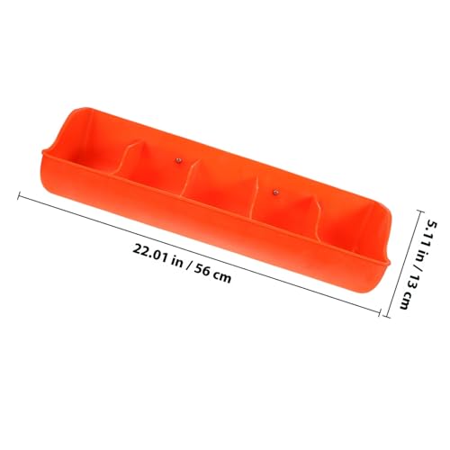 MILISTEN Wandmontierter Futtertrog für Ferkel mit Fächern Rostfrei Große Kapazität Abgerundete Kanten Geeignet für Trocken Nassfutter Verhindert Gedränge Fütterung MILISTEN Wandmontierter Futtertrog für Ferkel mit Fächern Rostfrei Große Kapazität Abgerundete Kanten Geeignet für Trocken Nassfutter Verhindert Gedränge Fütterung von Milisten