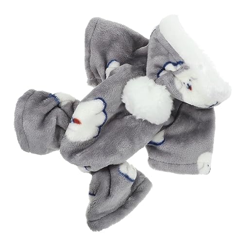 MILISTEN Hundepullover Für Winter Weiche Dicke Und Warme Hunde-Sweater Für Kleine Und Mittlere Hunde Für Kuscheligem Plüschmaterial Mit Kapuze Und Beinen von Milisten