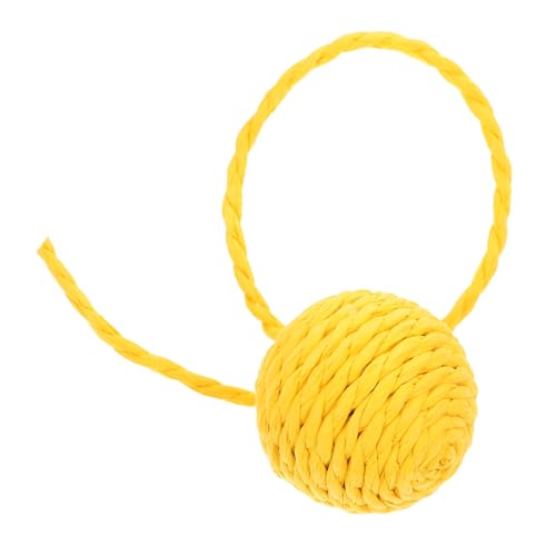 MILISTEN rollende Kugel der Katze für kratzen suchen Kratzer Glocken & interaktives katzenspielzeug Katzen zubehör langlebiges Katzenzubehör Crinkle Cat Toy Katze Kratzkugel Papier Yellow MILISTEN rollende Kugel der Katze für kratzen suchen Kratzer Glocken & interaktives katzenspielzeug Katzen zubehör langlebiges Katzenzubehör Crinkle Cat Toy Katze Kratzkugel Papier Yellow von Milisten