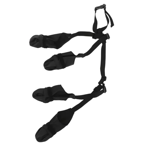 Milisten rutschfeste Hundeschuhe, wasserdichte Hundestiefel Mit Verstellbaren Riemen, Hundepfotenschutz Für Kleine, Mittelgroße Hunde Zum Wandern Im Freien Milisten rutschfeste Hundeschuhe, wasserdichte Hundestiefel Mit Verstellbaren Riemen, Hundepfotenschutz Für Kleine, Mittelgroße Hunde Zum Wandern Im Freien von Milisten