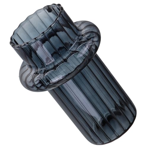 MILISTEN saftige Glasvase blumengesteck Geburtstagsgeschenk Glaswaren Blumenvase wohnzimmerdeko Gartendekor Dekoration Bücherregal - Glasvasen Glas mit hohem Borosilikatgehalt Grey MILISTEN saftige Glasvase blumengesteck Geburtstagsgeschenk Glaswaren Blumenvase wohnzimmerdeko Gartendekor Dekoration Bücherregal - Glasvasen Glas mit hohem Borosilikatgehalt Grey von Milisten