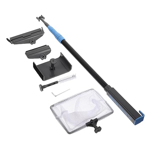 Milisten Aqua Aquarium Pinsel Kit Fisch Tank Werkzeuge für Schaber Pinsel Netz Ausziehbarer Griff Milisten Aqua Aquarium Pinsel Kit Fisch Tank Werkzeuge für Schaber Pinsel Netz Ausziehbarer Griff von Milisten