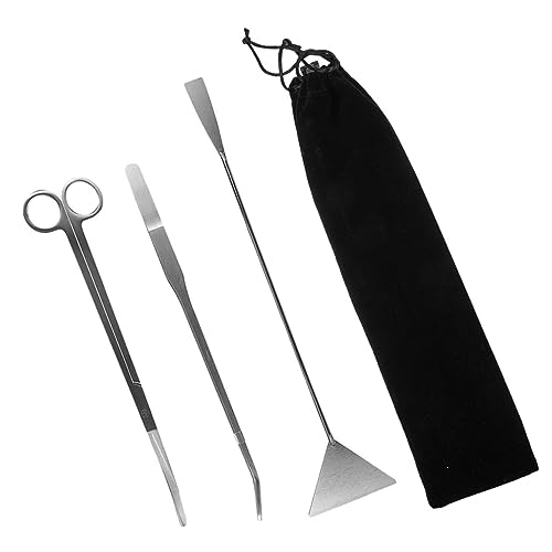 Milisten Fisch Tank Kit 3 in 1 Aquarium Schere Landschaft Tong Anlage Pinzette Werkzeug für Einfache Reinigung Milisten Fisch Tank Kit 3 in 1 Aquarium Schere Landschaft Tong Anlage Pinzette Werkzeug für Einfache Reinigung von Milisten