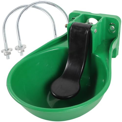 Milisten 1 Satz Automatischer Kuh-Trinkwassernapf Edelstahl-Tränke Viehwassertrogspender Mit Rohrschlauch Für Hund Ziege Kuh Milisten 1 Satz Automatischer Kuh-Trinkwassernapf Edelstahl-Tränke Viehwassertrogspender Mit Rohrschlauch Für Hund Ziege Kuh von Milisten