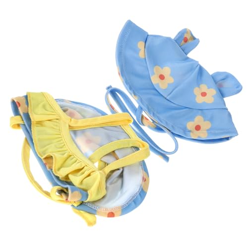 Milisten 1 Satz Haustier-Badeanzug hundeschwimmweste hundekleidung Dog Clothes Hundezubehör für große Hunde Strand-Badeanzug für Haustiere Welpenkleidung Badeanzug für Welpen Elasthan Blue von Milisten