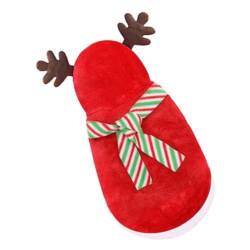 Milisten 1 Satz Haustier-Weihnachtskleidung klein Hundemäntel UPS Kostüme Party Outfits hundeschal Weihnachten Hundekleidung Weihnachten Welpen-Cosplay-Kleidung Haustierkleidung Stoff rot Milisten 1 Satz Haustier-Weihnachtskleidung klein Hundemäntel UPS Kostüme Party Outfits hundeschal Weihnachten Hundekleidung Weihnachten Welpen-Cosplay-Kleidung Haustierkleidung Stoff rot von Milisten