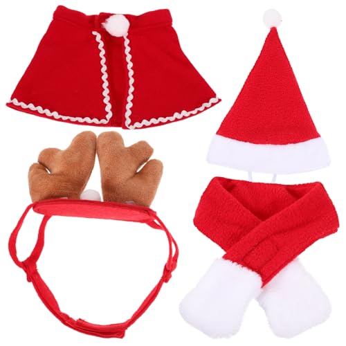 Milisten Weihnachtsoutfit Für Hunde Und Katzen Weihnachtskostüm Für Haustiere Zubehör Für Haustiere Milisten Weihnachtsoutfit Für Hunde Und Katzen Weihnachtskostüm Für Haustiere Zubehör Für Haustiere von Milisten