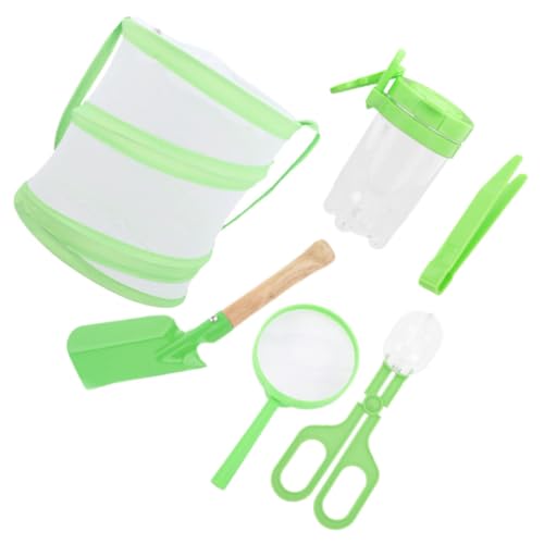 Milisten 1 Satz Insektenfangset atmungsaktiver Schmetterlingskäfig Zuchtkäfig Zuchtbehälter Professionelles Schmetterlingshaus Schmetterlings-Inkubator Gartenkäfig Plastik von Milisten