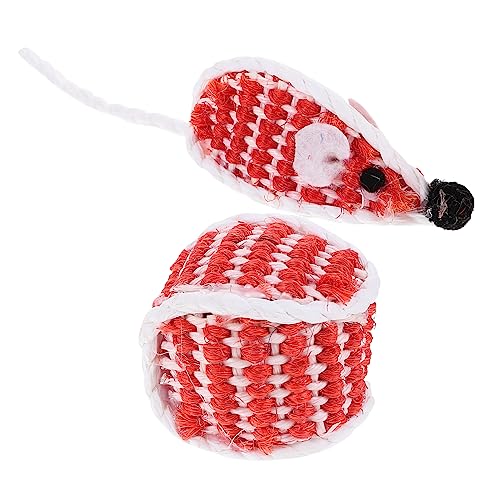 Milisten 1 Satz Katzen- -Spielzeug interaktives Spielzeug Kitten Fun Toy lustige spielzeuge für Katzen Künstliches Mäusespielzeug Mausspielzeug für Katzen Katzen-Mäuse-Spielzeug Sisal Milisten 1 Satz Katzen- -Spielzeug interaktives Spielzeug Kitten Fun Toy lustige spielzeuge für Katzen Künstliches Mäusespielzeug Mausspielzeug für Katzen Katzen-Mäuse-Spielzeug Sisal von Milisten